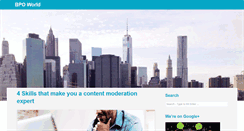 Desktop Screenshot of bpo-world.com